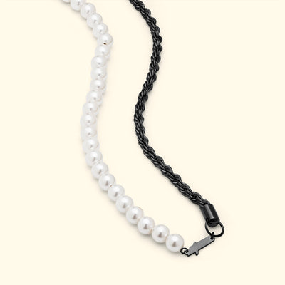Pearls/Rope Necklace